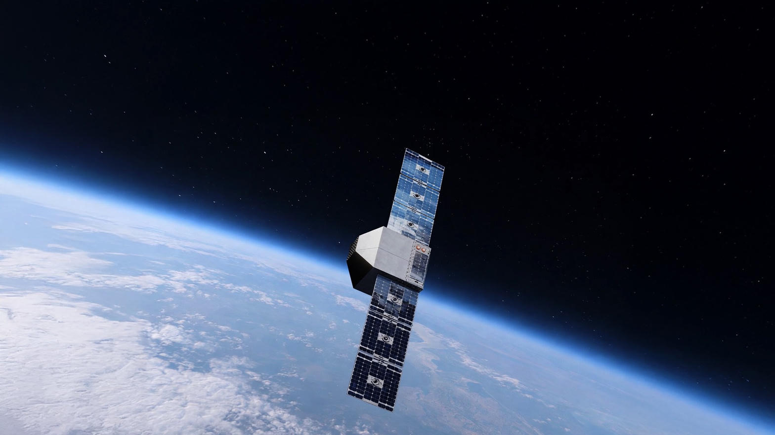 Satellite in low Earth orbit